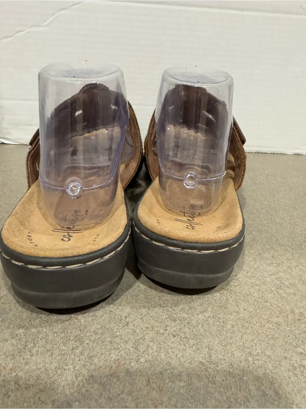 Clarks Leisa Women Spring Slides Brown